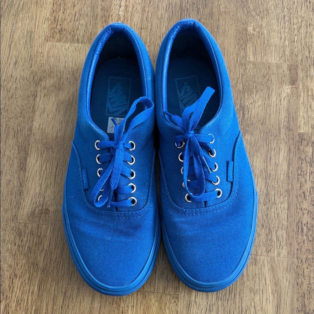Vans Authentic Canvas Sneakers — Bright Blue